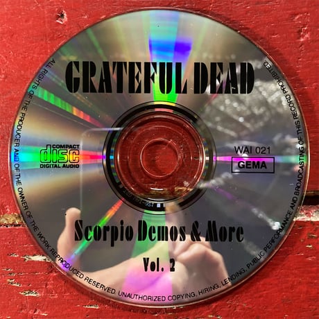 Grateful Dead – 'Scorpio Demos & More' 1966 (2CD) (Vintage Used CD)
