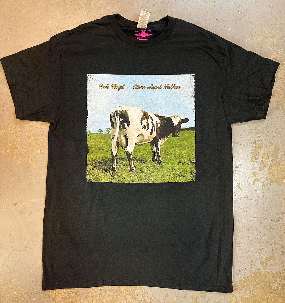 ピンク フロイド・アトム ハート マザー (原子心母) 1970 Tシャツ