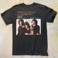 ドアーズ・ハートに火をつけて・50周年記念 (Japanese single artwork)・Tシャツ (U.S.A. 中古衣料品)