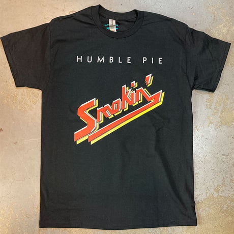 ハンブル パイ・スモーキン 1972 Ｔシャツ (ブラック)