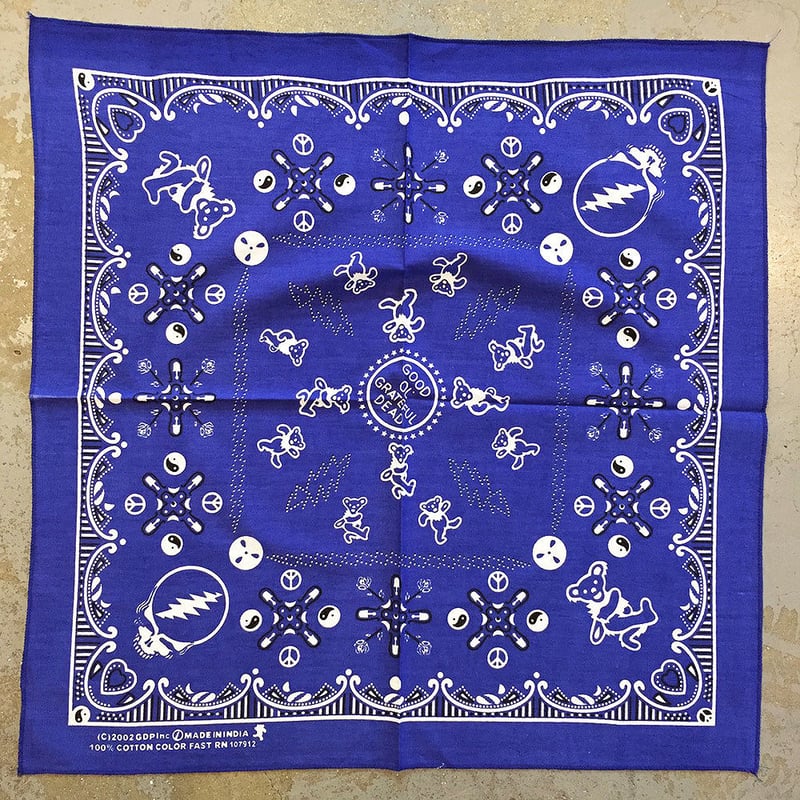 グレイトフル デッド・グッド オールド グレイトフル デッド バンダナ