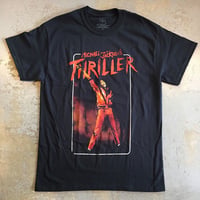 マイケル ジャクソン・スリラー 1982 T-シャツ ブラック