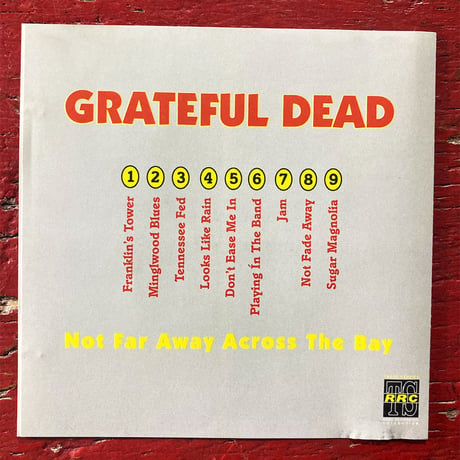 Grateful Dead - 'Not Far Away Across The Bay' 1980 (1CD) (Vintage Used CD)