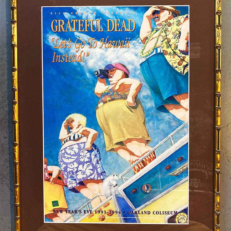 グレイトフル デッド・ニュー イアーズ イヴ 1994・額入りポスター