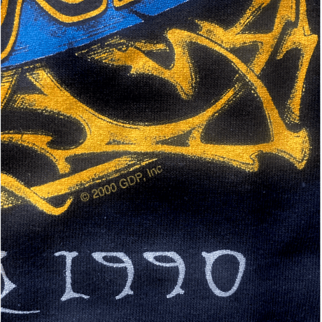グレイトフル デッド・スプリング ツアー 1990・長袖 Tシャツ (ブラック)