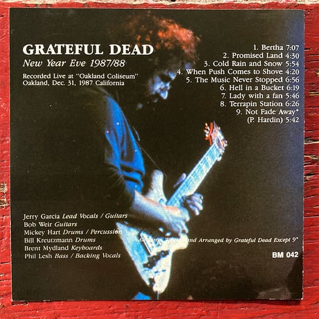 Grateful Dead - 'New Year Eve 1987/88' (1CD) (Vintage Used CD)