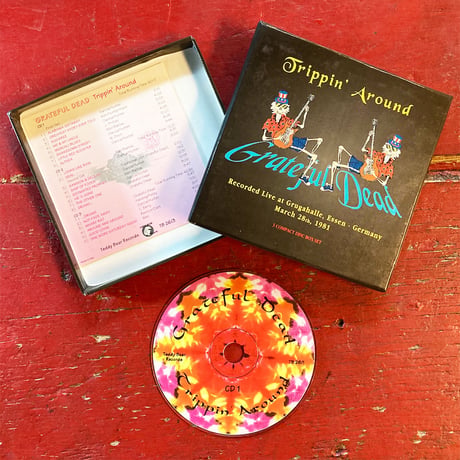 Grateful Dead - 'Trippin' Around' 1981 Box Set (3CD) (Vintage Used CD)