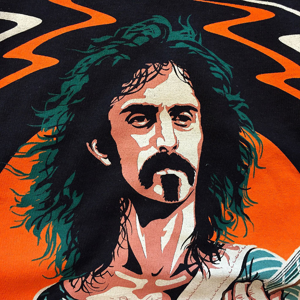 フランク・ザッパ フランク ザッパ・マザーズ オブ インヴェンション Tシャツ ブラック