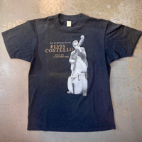 エルヴィス コステロ・ソロ イン コンサート 1984 Tシャツ (U.S.A. 中古衣料品)