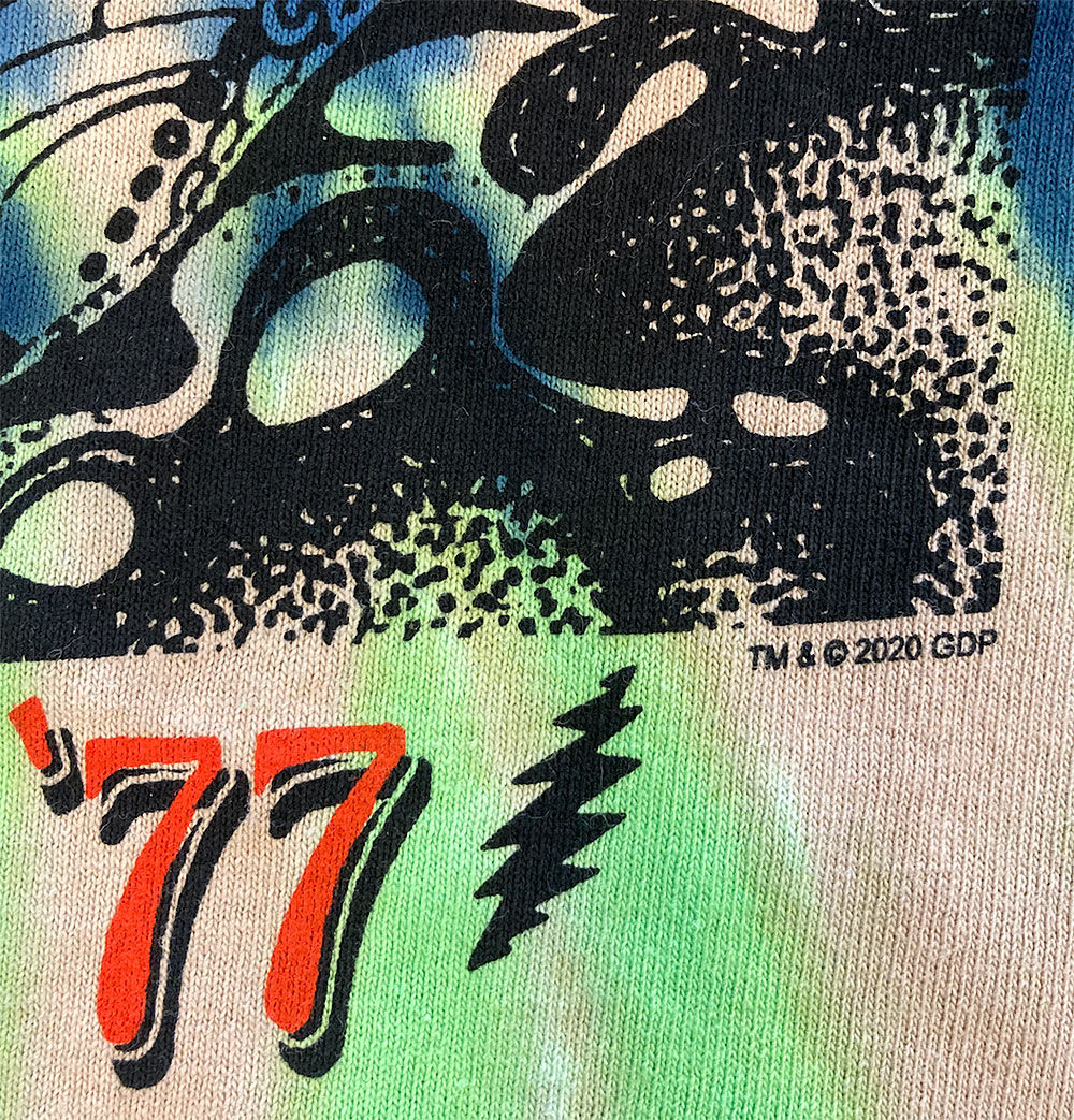 グレイトフル デッド・スプリング ツアー 1977 タイダイ Tシャツ