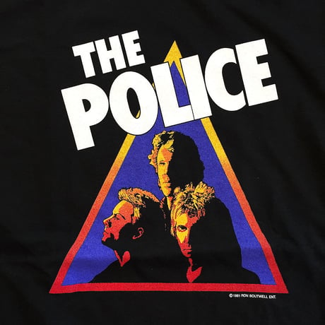 ザ ポリス・ゼニヤッタ モンダッタ 1980 アルバム カヴァーアート T-シャツ