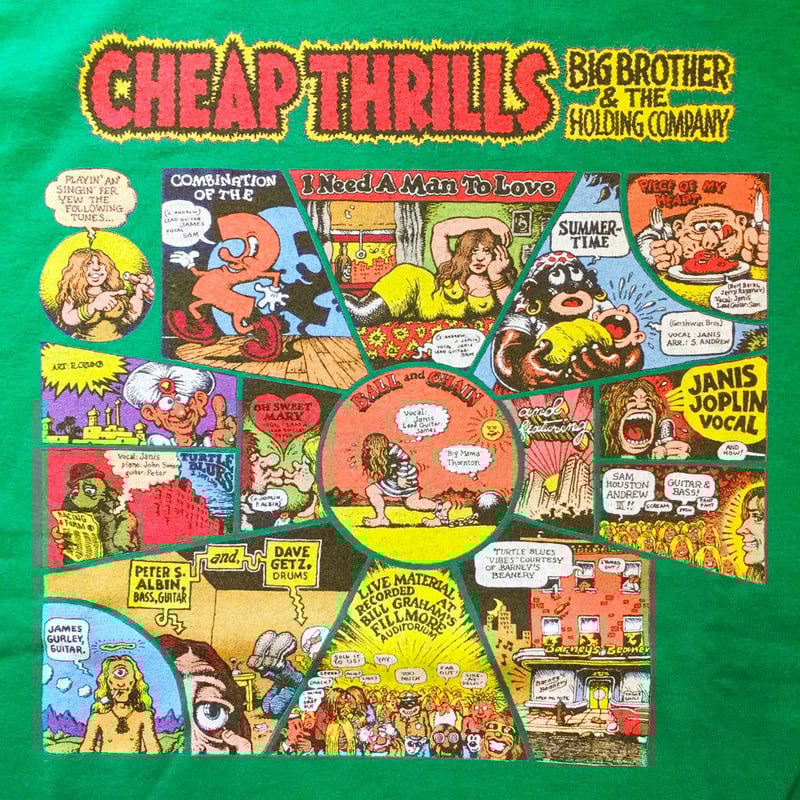 ビッグ・ブラザー＆ホールディング・カンパニー・チープ スリル1968 T