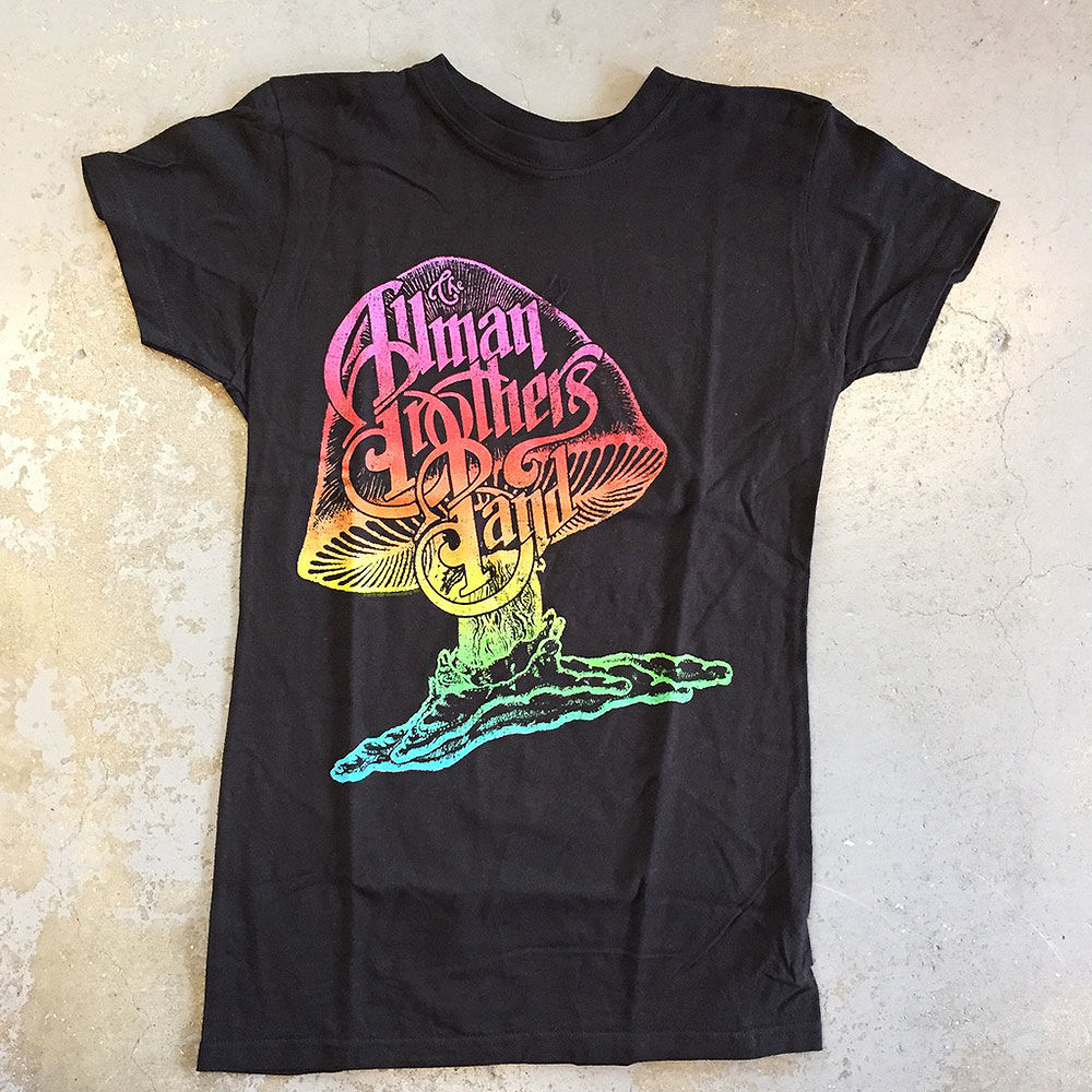 オールマン ブラザーズ バンド・レインボー マッシュルーム ロゴ 女性