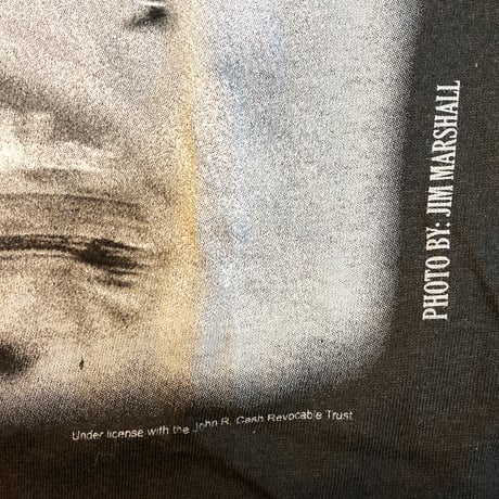 ジョニー キャッシュ・ファビュラス フィンガー サイン#2 ヴィンテージスタイル Tシャツ