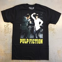 パルプ フィクション・トゥイスト ダンス コンテスト Tシャツ ブラック