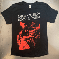 フランク ザッパ・ロキシー＆エルスウェアー 1974 Tシャツ(ザッパ＆ザ・マザーズ) (U.S.A. 中古衣料品)