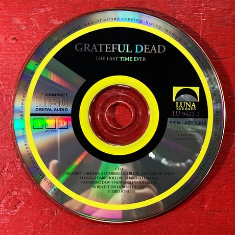 Grateful Dead - 'The Last Time Ever' 1971 (2CD) (Vintage Used CD)
