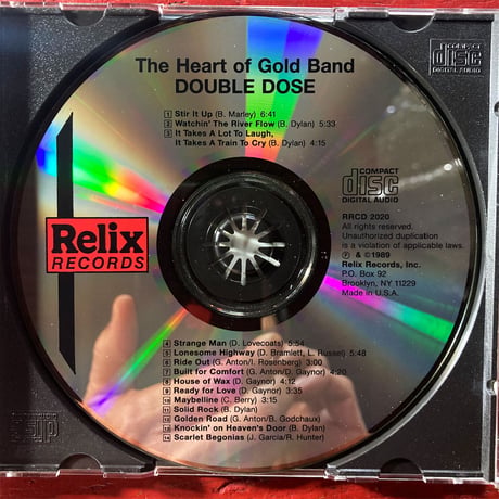 The Heart Of Gold Band - 'Double Dose' 1984/1986 (1CD) (Vintage Used CD)