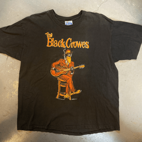 ザ ブラック クロウズ・ブルース イズ ブラッド 1990・ヴィンテージ Tシャツ (U.S.A. 中古衣料品)