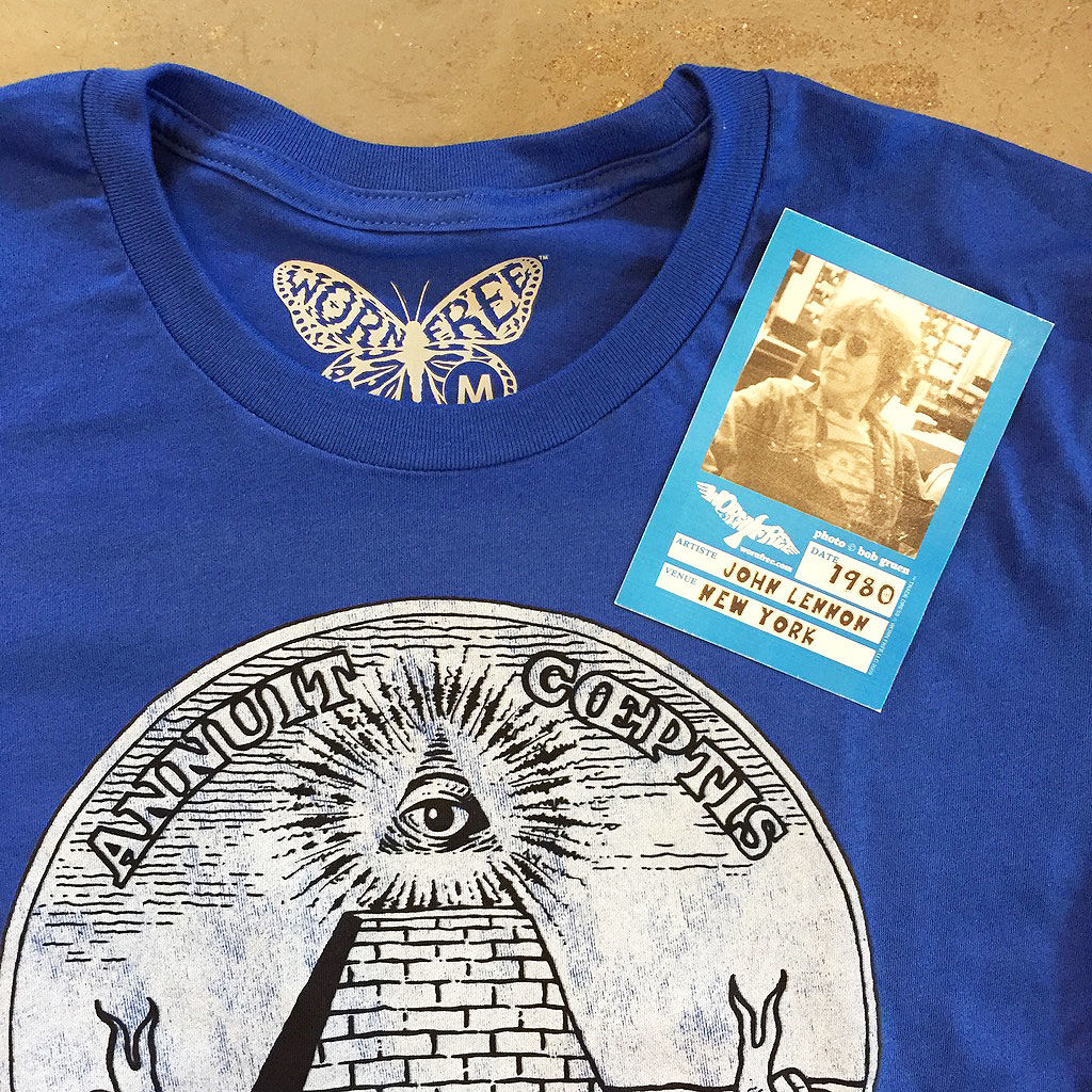 ジョン レノン・アンヌイト コエプティス 1980 ヴィンテージスタイル T 