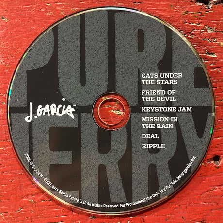 Jerry Garcia - 'Pure Jerry Sampler Volumes 1-6' 1974-1989 (1CD) (New Old Stock) (新品シールド)