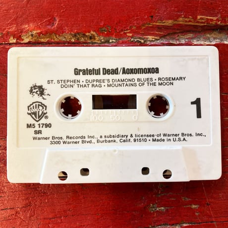 Grateful Dead - 'Aoxomoxoa' 1969 Cassette Tape =The 3rd Grateful Dead album= (Vintage Used Tapes)