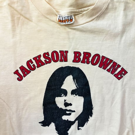 ジャクソン ブラウン・ノー ニュークス・キャンペーン Tシャツ (1980 オリジナル) (U.S.A. 中古衣料品)