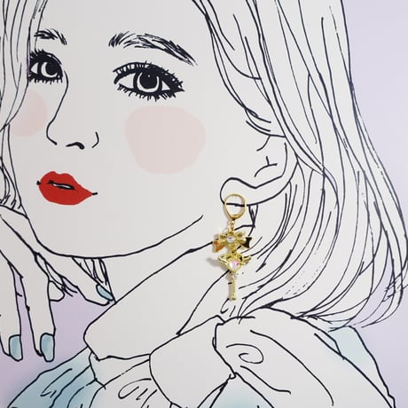 ひみつのジュエリートイピアス［小さな勇気のトゥインクル］
