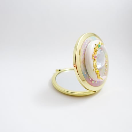デザインコンパクトミラー［リープムーン］