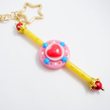 変身バトンステッキキーチャーム［パプリコバトン］