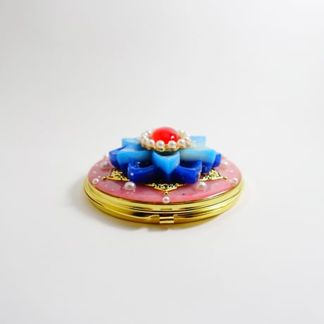 デザイン変身コンパクトミラー［自信がなくてもGoing bloom!］