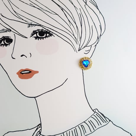ひみつのジュエリートイピアス［ロシアンクッキーコンパクト］