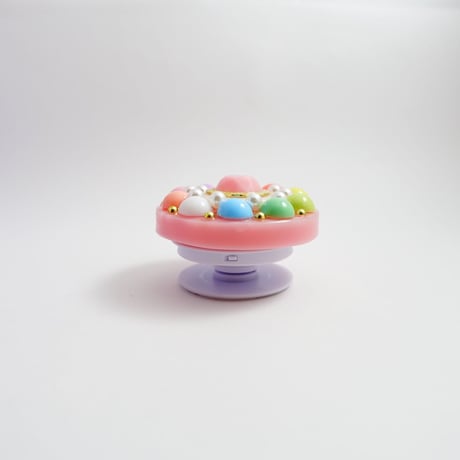 変身スマホグリップ［くれよんケーキ］