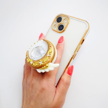 変身スマホグリップ［ムーンロマンス］