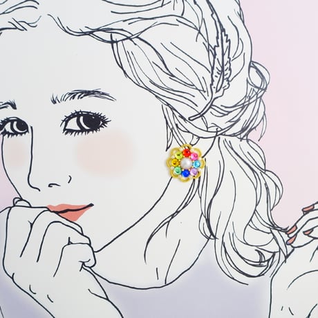 ひみつのジュエリートイピアス［勇気ぴかぴかど〜なつ］
