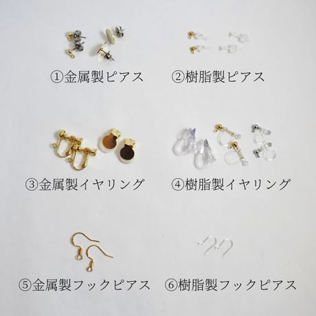 ひみつのジュエリートイピアス［瞳に映るサパテアード］