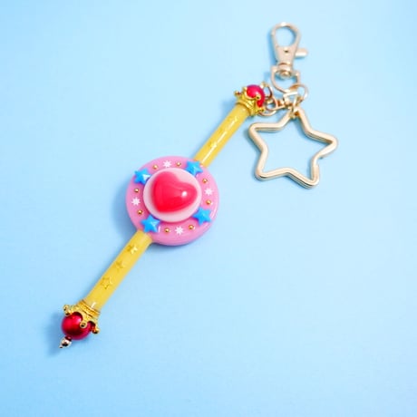 変身バトンステッキキーチャーム［パプリコバトン］