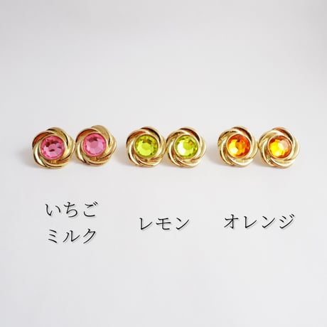 ひみつのジュエリートイピアス［ロシアンクッキーコンパクト］
