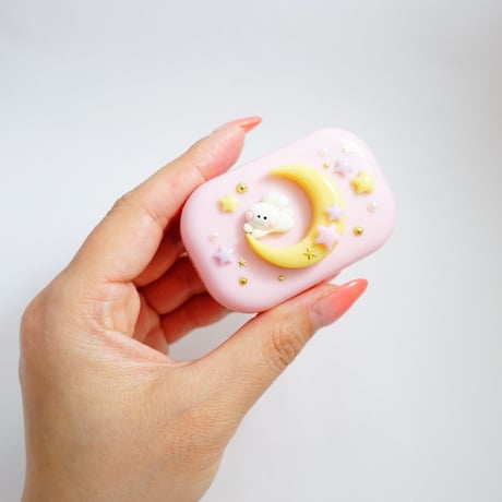 変身コンタクトケース［夢見るうさぎ心］