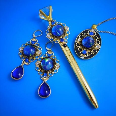 ボールペン・ピアス・ペンダント