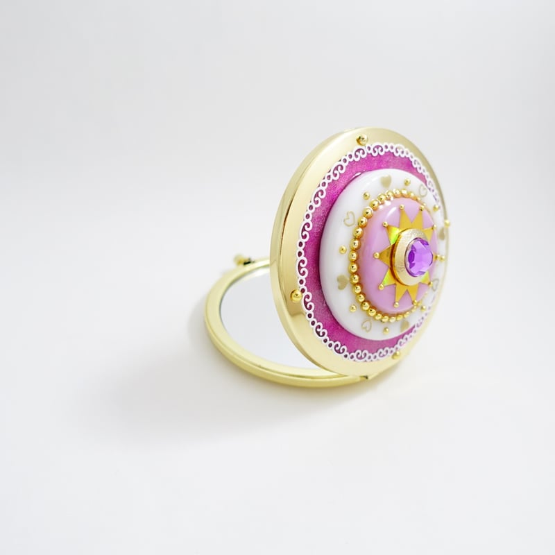 ☆satoyan☆　コンパクトミラー　1 デザインコンパクトミラー［マジョピュアスター］ | Power Creation