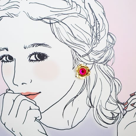 ひみつのジュエリートイピアス［あきらめないミラクルフラワー］