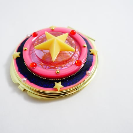 デザイン変身コンパクトミラー［まっすぐ見つめるマイカード］