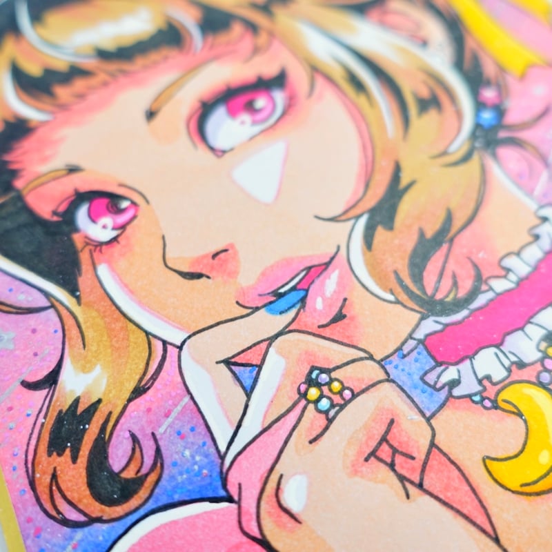 ヨショーさん C91 色紙 よっちゃん×ジェシカ🎀コラボプロジェクト第一弾】デザインコンパクト