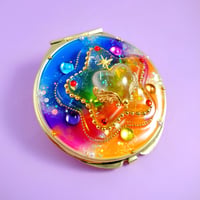 デザイン変身コンパクトミラー［透けて見えるわルミナパワー］