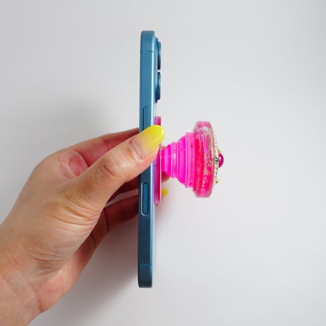 変身スマホグリップ（マグネット式）