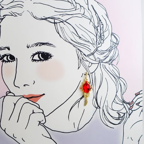 ひみつのジュエリートイピアス［くじけないLadyリン］