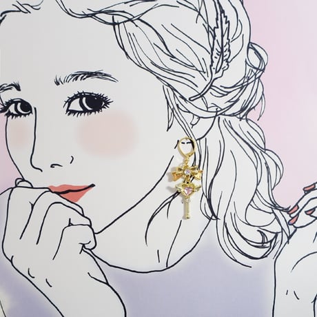 ひみつのジュエリートイピアス［小さな勇気のトゥインクル］