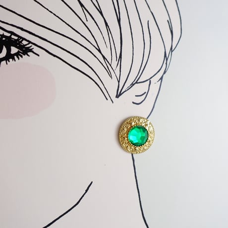 ひみつのジュエリートイピアス&リングset［ロシアンクッキーコンパクト］