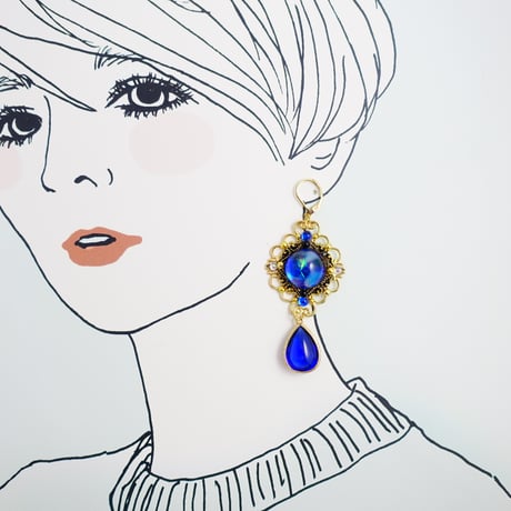 ボールペン・ピアス・ペンダント